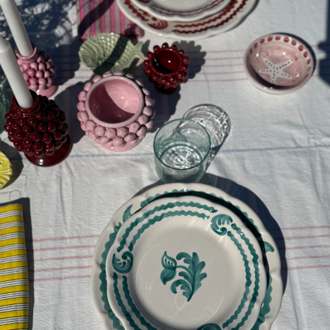 Antica Plate 20cm Green