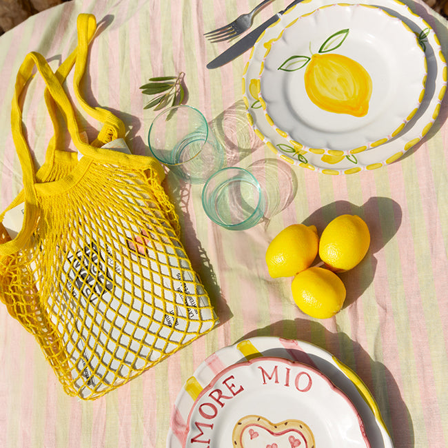 Assiette 20 cm Pizza Popolo x Bonton