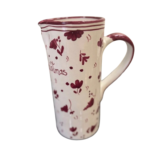Carafe "It's Christmas Time" bordeaux