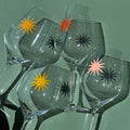 Lot de 4 verres à Vin Sole