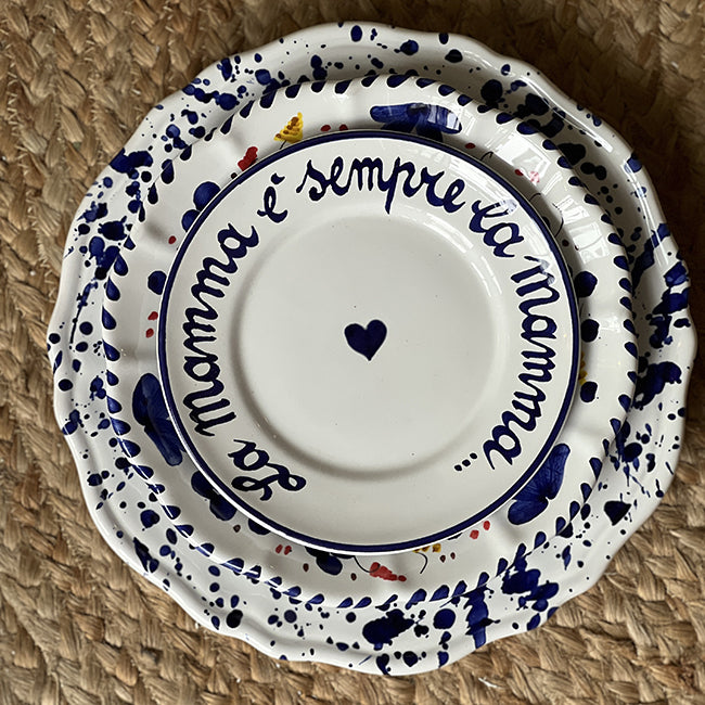 Assiette La Famiglia 16 cm La Mamma