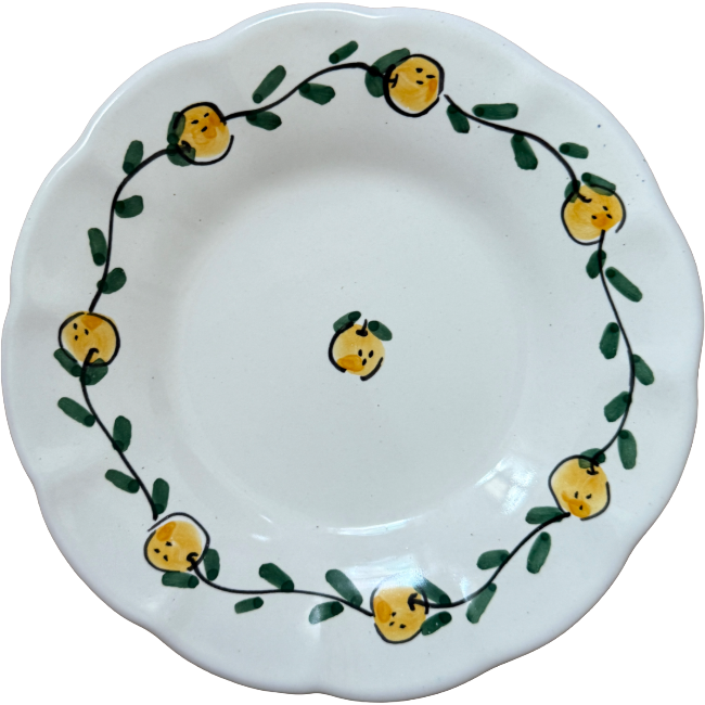 Assiette 16 cm Frutta Orange