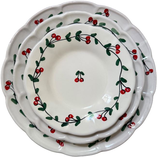 Assiette 16 cm Frutta Cerise