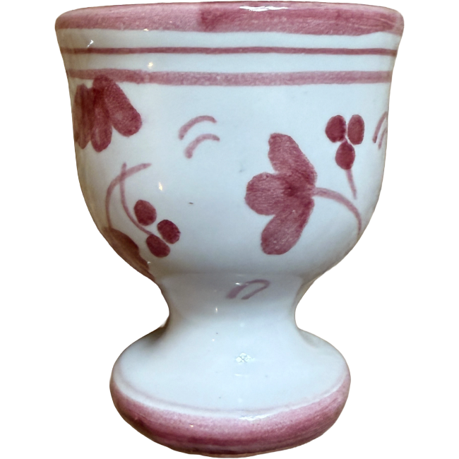 Colomba Bordeaux Flower Egg Cup