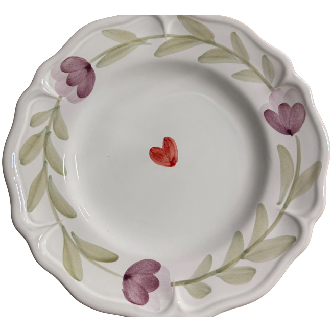 Assiette Rosa 20 cm Violette
