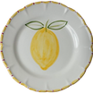 Assiette 20 cm Citron Popolo x Bonton