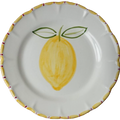 Assiette 20 cm Citron Popolo x Bonton