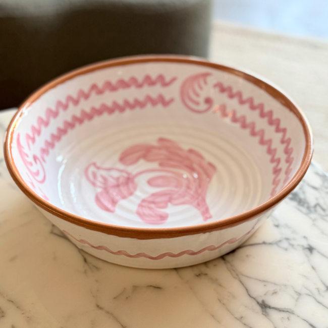 30cm Antica Rose Salad Bowl