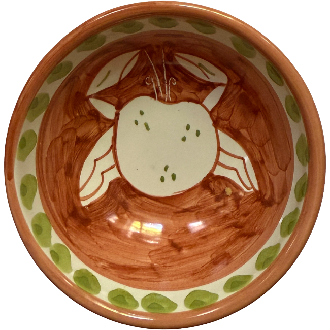 Bol Amalfi 11 cm Crabe Terracotta