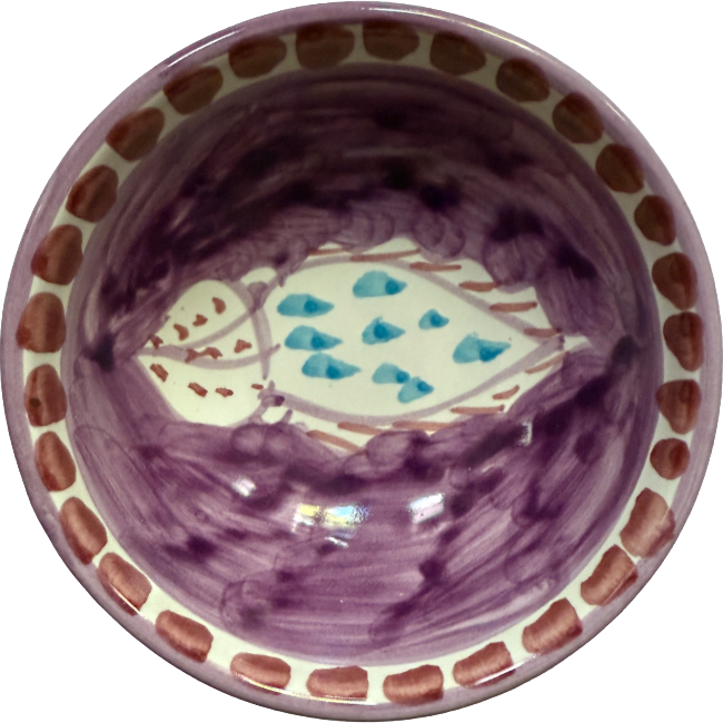 Bol Amalfi 11 cm Seiche Violette