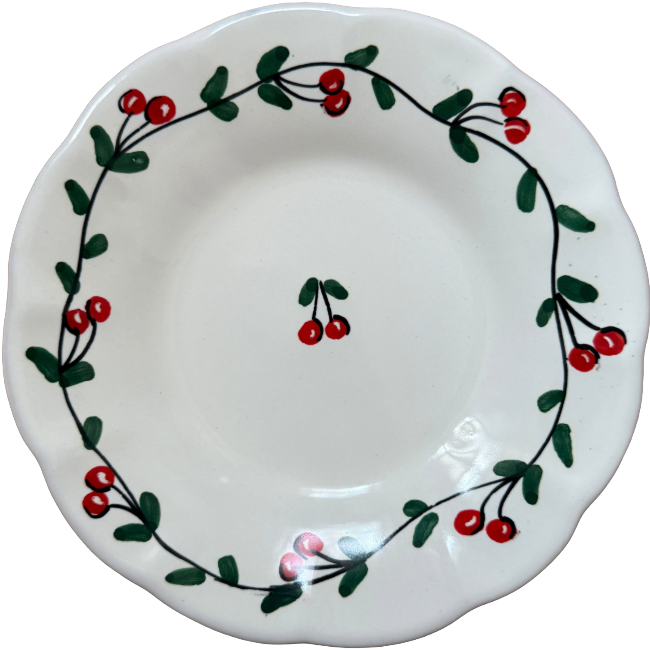 Assiette 16 cm Frutta Cerise