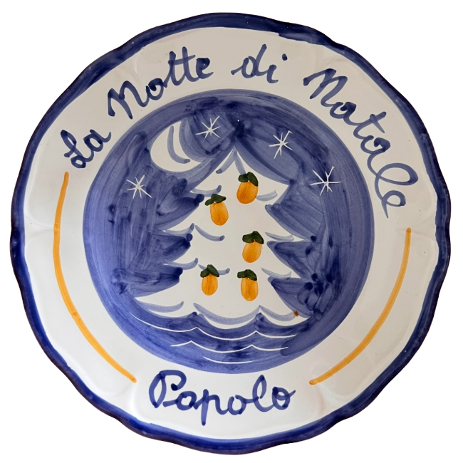 Assiette 20 cm La Notte Di Natale