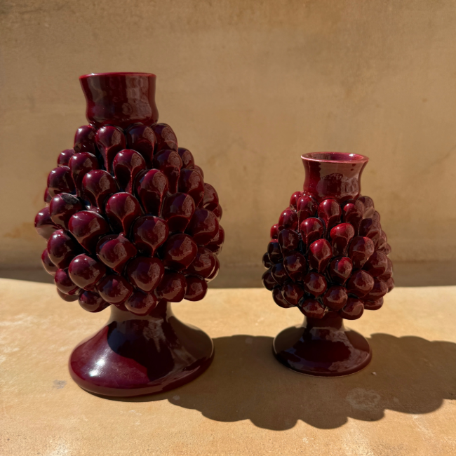 Bougeoir Pigna Bordeaux - Moyen
