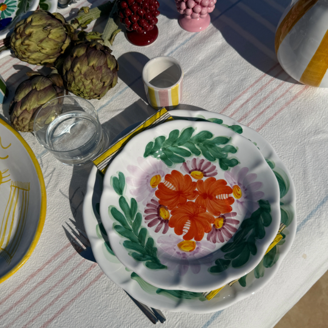Campo Plate 25 cm Orange