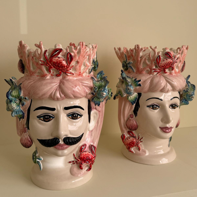 Grand vase Sicilien Mare Femme