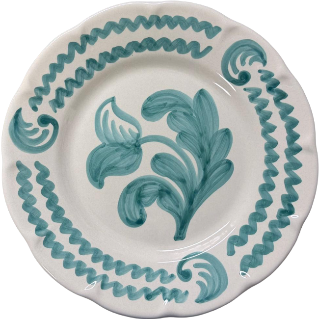 Antica Plate 25cm Green