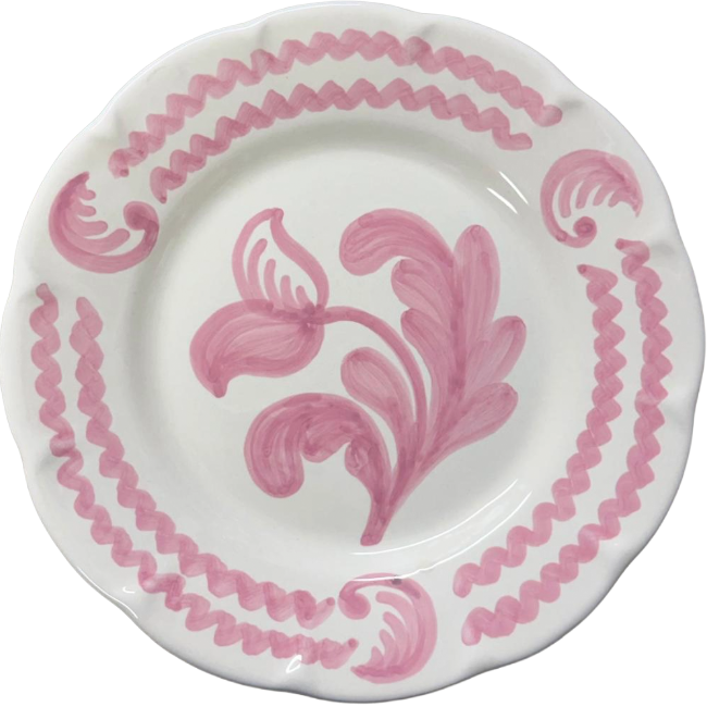 Antica Plate 25cm Pink