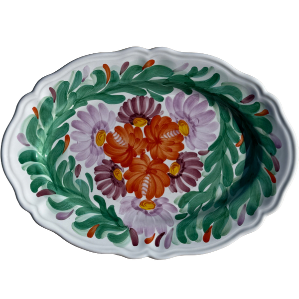 Plat Ovale Campo 32 cm Orange