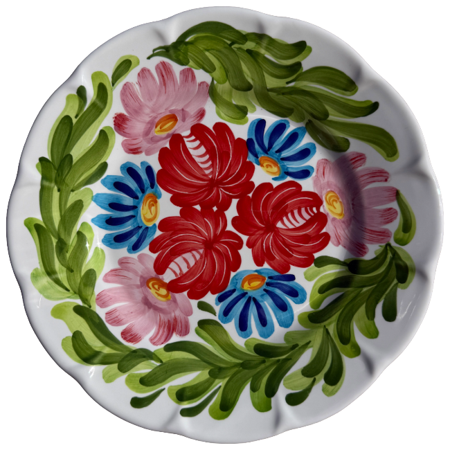 Campo Plate 25 cm Red