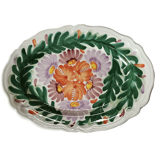 Plat Ovale Campo 32 cm Orange