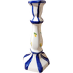 Bougeoir Capri Bleu 20cm
