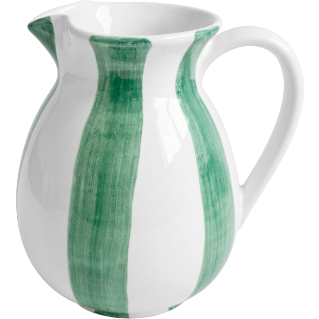 Carafe Rayure Verte Claire 1L