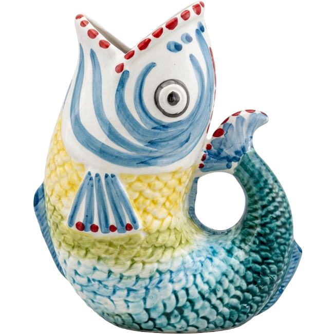 Carafe Paolo Poisson Bleu