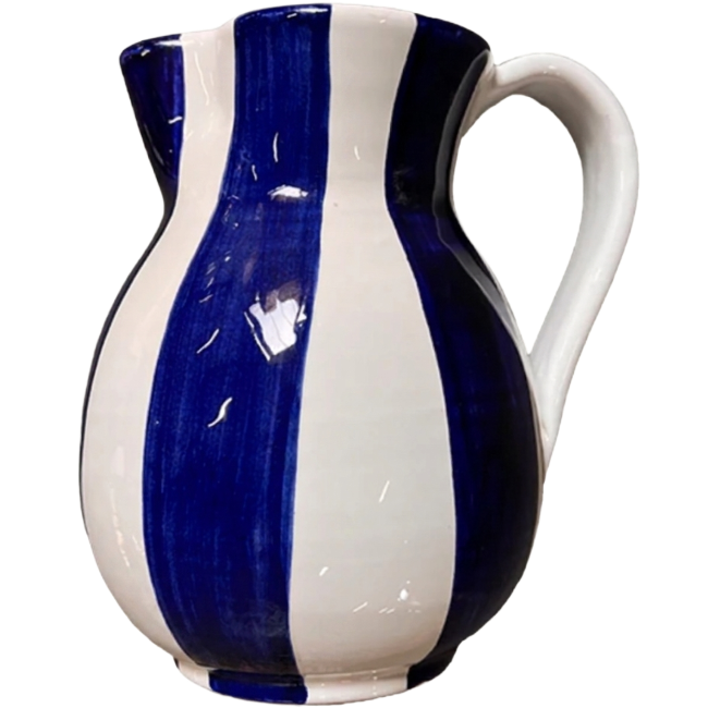 Blue Stripe Carafe 1L