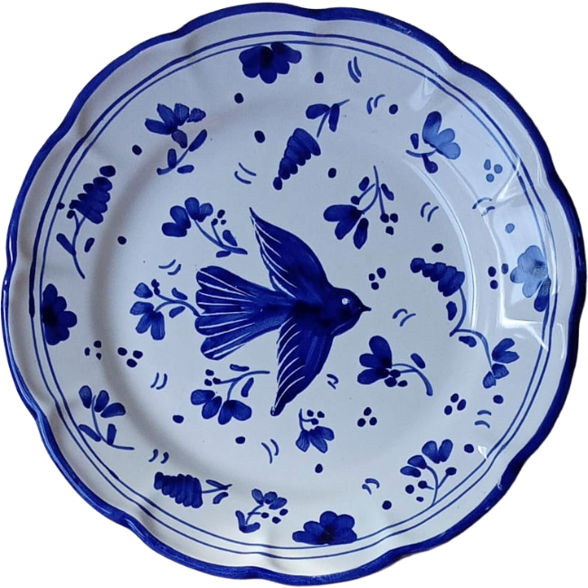 Assiette Colomba Bleu Foncé 20cm
