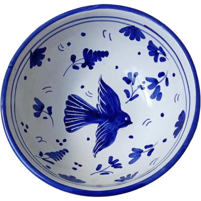 Grand Saladier Colomba Bleu Foncé 30 cm