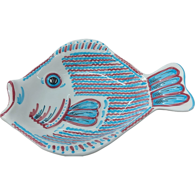 Plat Poisson Portofino Turquoise