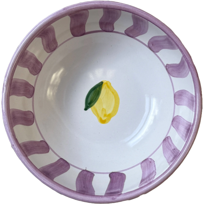Saladier Capri Viola 30 cm