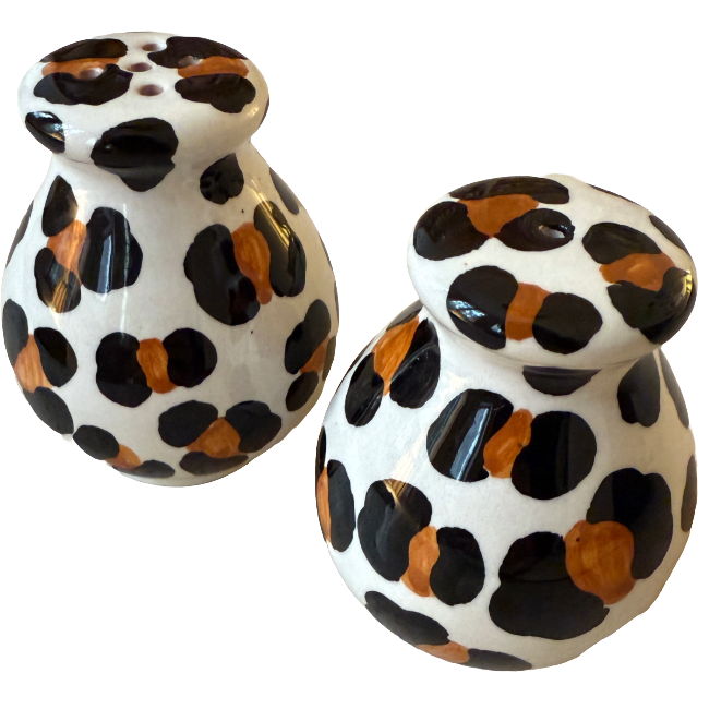 Leopard Salt Shakers